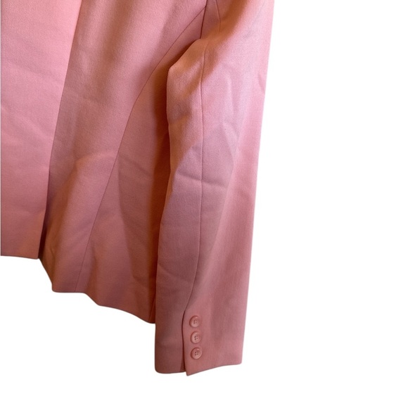 Pendleton Blazer Size 8 Petite Pink Notched Lapel Two Button Front Closure Lined - Picture 5 of 13